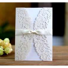 Holiday Greeting Card Laser Cut Invitation Wedding Decoration Customization
